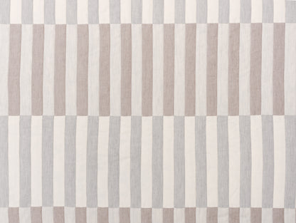 Dancing Stripes Throw in Neutrals