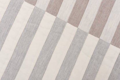 Dancing Stripes Throw in Neutrals