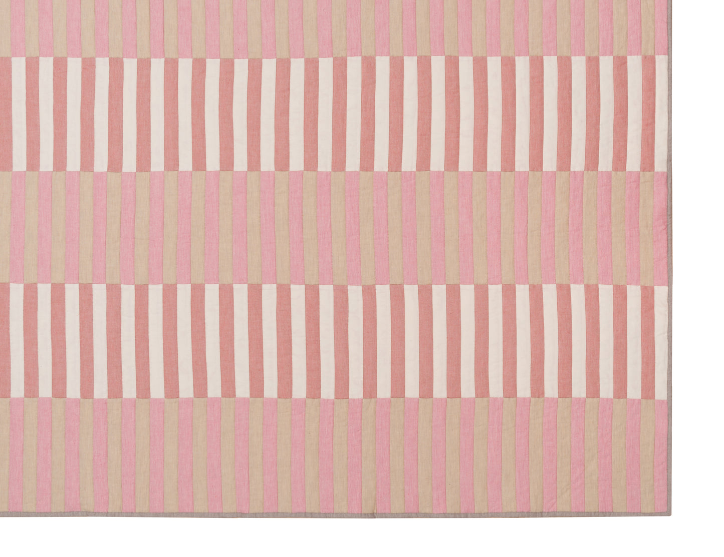 Dancing Stripes Throw in Pinks