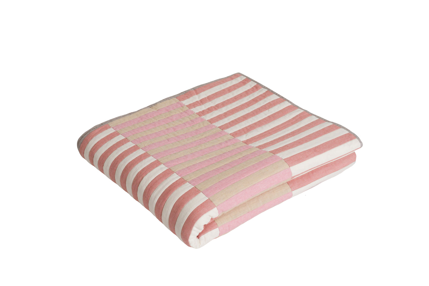 Dancing Stripes Throw in Pinks